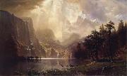 Albert Bierstadt, Among the Sierra Nevada,California